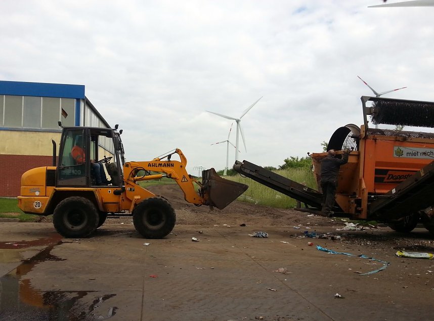 H&auml;uslicher Abfall analysiert