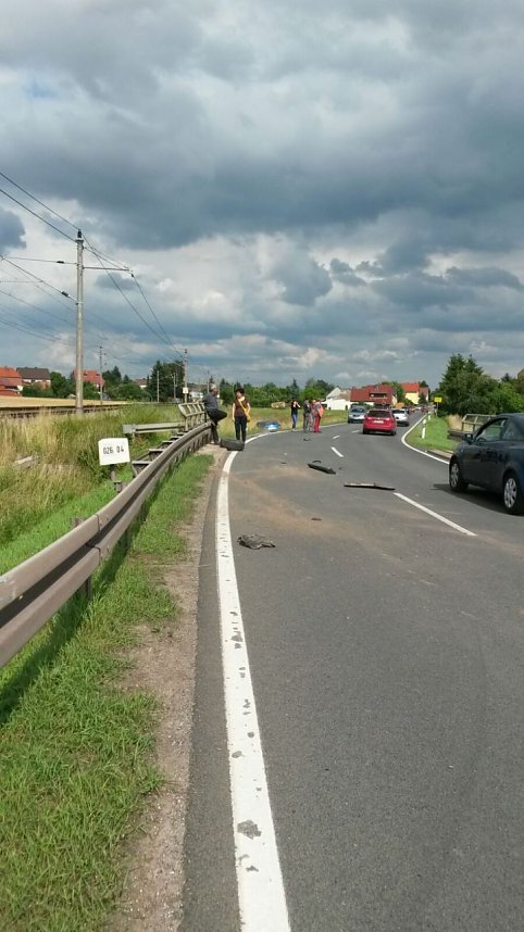 Unfall zwischen Wipperdorf und Bleicherode