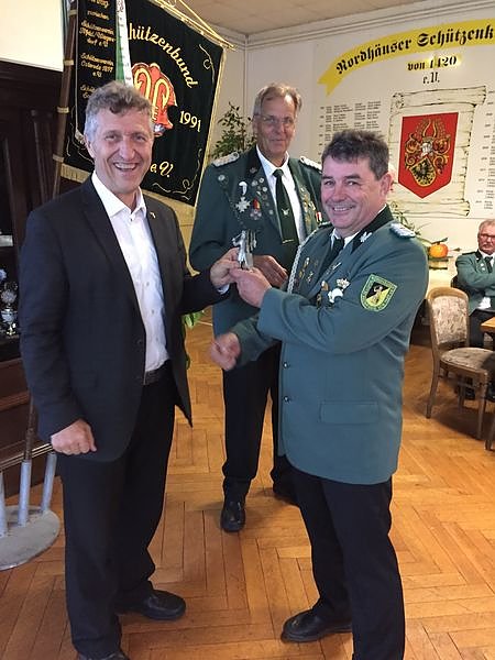 Sch&uuml;tzenfest:  Dr. Klaus Zeh, Olaf Adler