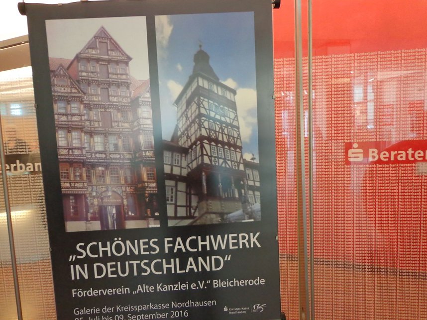 Vernissage in der Galerie der Kreissparkasse Nordhausen