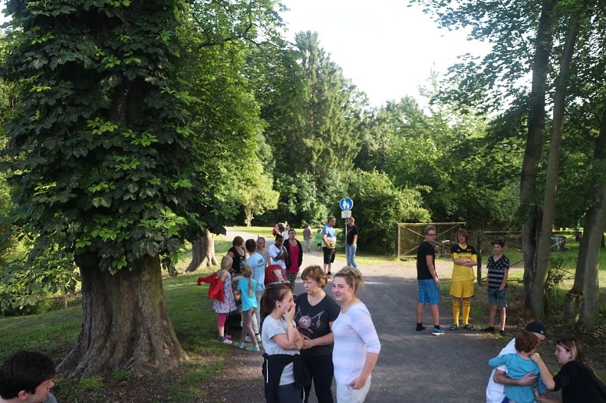 Brand in der "Frohen Zukunft" in Nordhausen