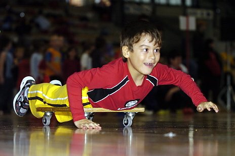 Kindergartensporttag in der Wiedigsburghalle