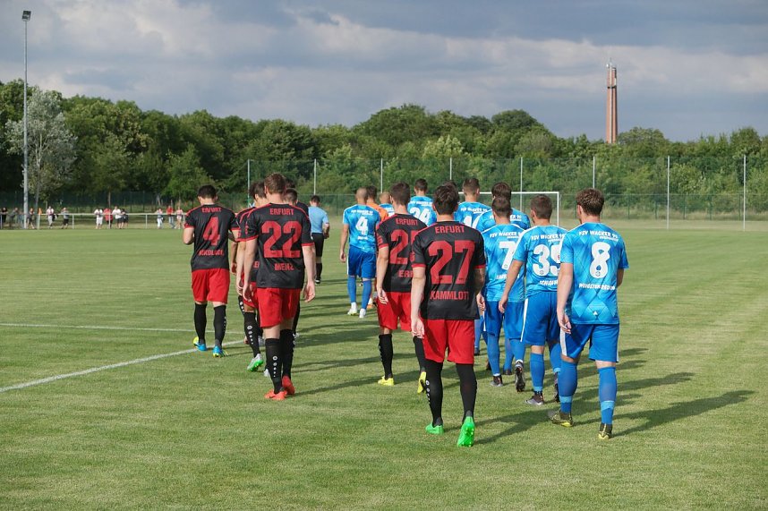 Testspiel Wacker gegen RWE - Endstand 3:2 f&uuml;r Nordhausen