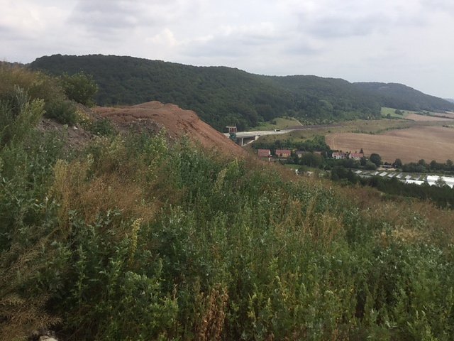 Besichtigung der Halde