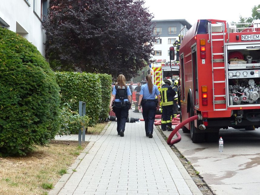Kellerbrand in Nordhausen
