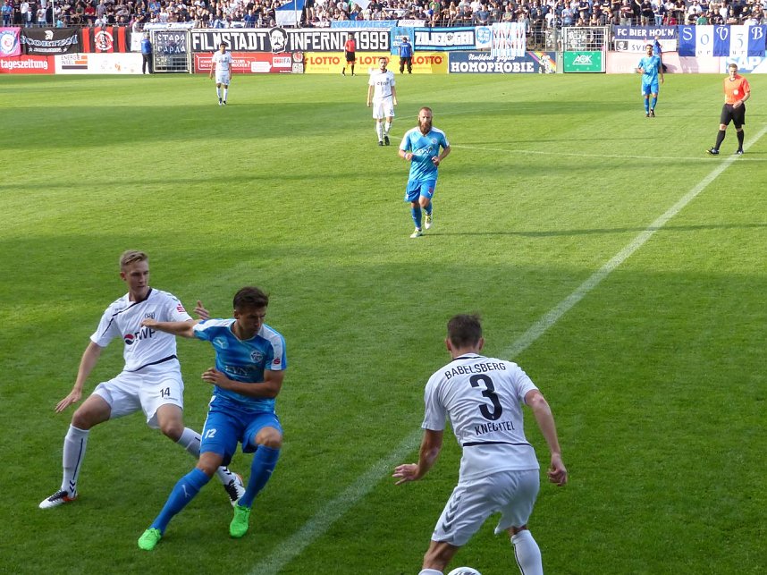 Wacker gewinnt 2:0 gegen Babelsberg