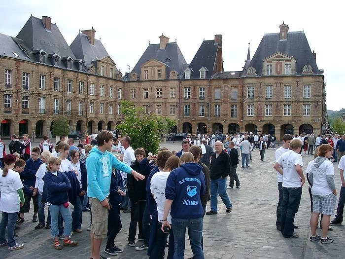 Bei Freunden geschwommen