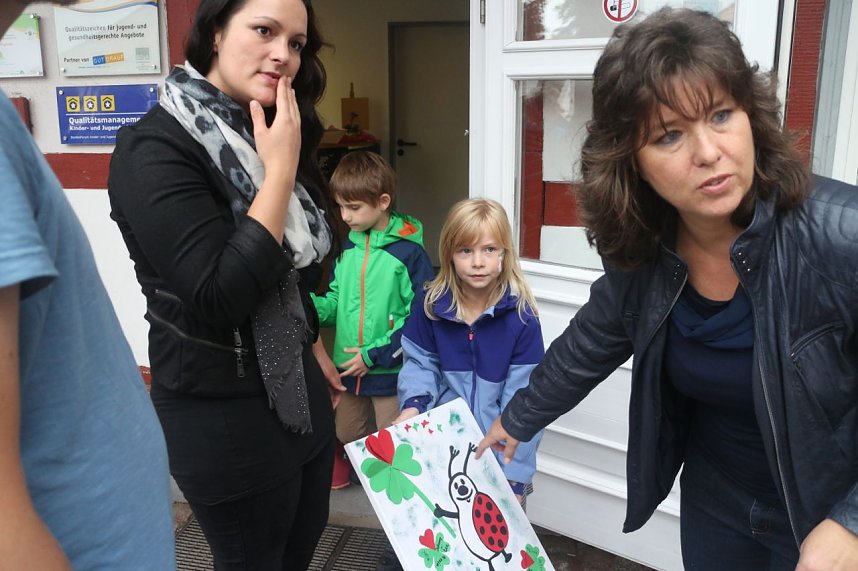 Tabaluga zu Besuch im Jugendg&auml;stehaus Rothleimm&uuml;hle