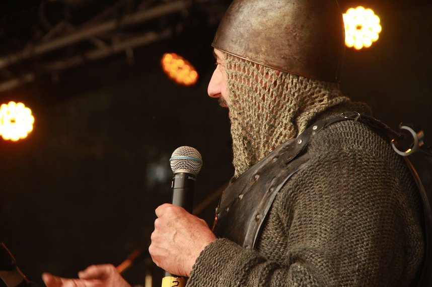 Die Altstadtoriginale um Hannechen Vogelstange er&ouml;ffneten heute Nachmittag das 22. Nordh&auml;user Altstadtfest