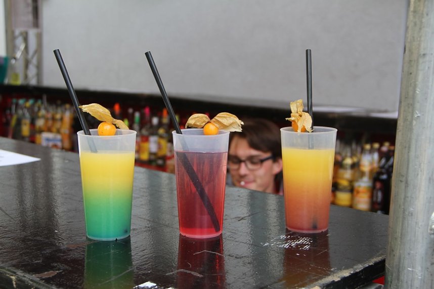 Die Altstadtoriginale um Hannechen Vogelstange er&ouml;ffneten heute Nachmittag das 22. Nordh&auml;user Altstadtfest