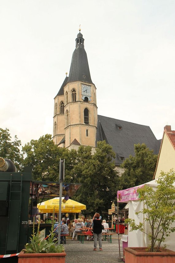 Die Altstadtoriginale um Hannechen Vogelstange er&ouml;ffneten heute Nachmittag das 22. Nordh&auml;user Altstadtfest