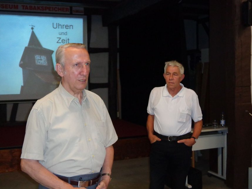 Uhrmensch bei den Geschichtsfreunden