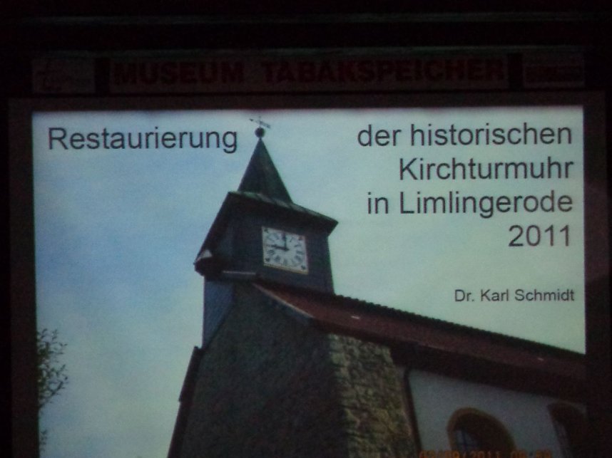 Uhrmensch bei den Geschichtsfreunden