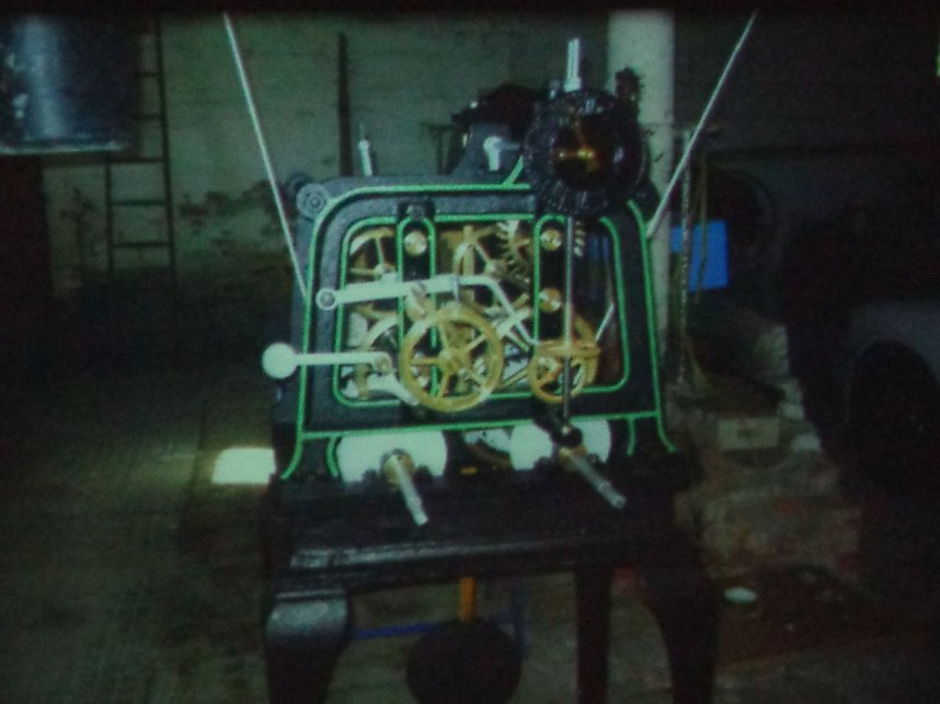 Uhrmensch bei den Geschichtsfreunden