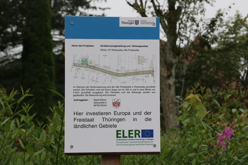 Stra&szlig;e in Rothes&uuml;tte freigegeben