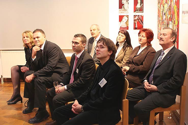 Empfang im Kunsthaus Meyenburg