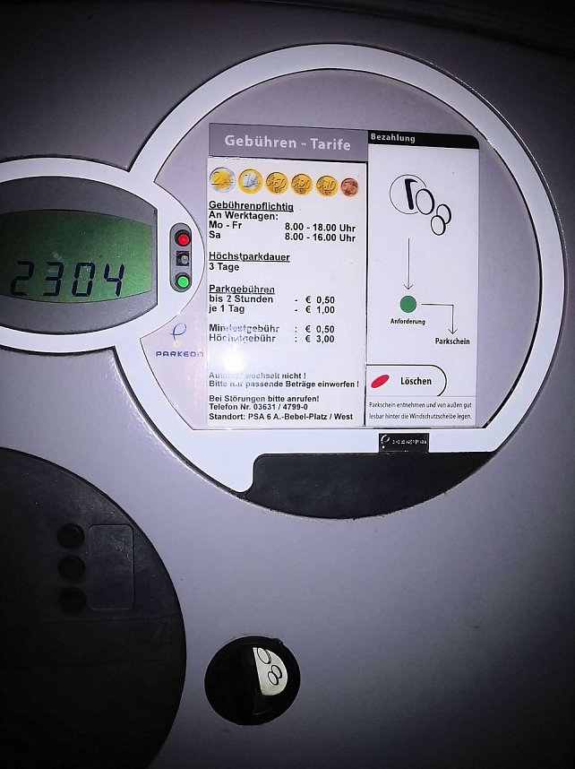 Kein Geld genommen - was nun?