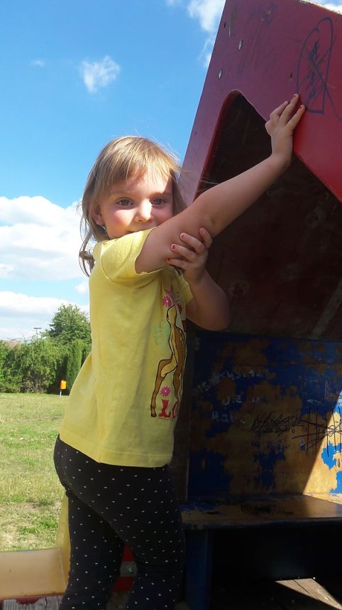 Klettterger&uuml;st "erobert"