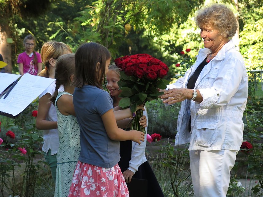 Gro&szlig;er Bahnhof im Park Hohenrode