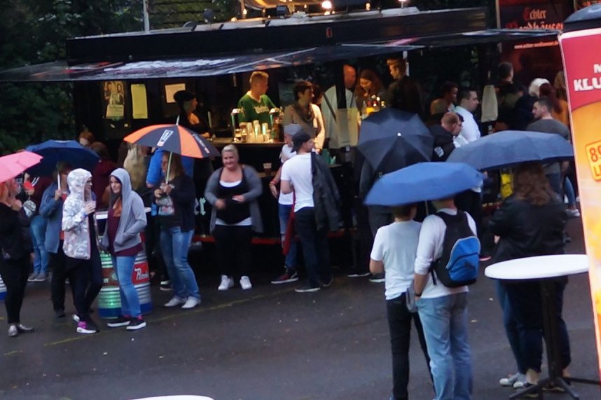 Open-Air-Dancefloor im Gehege