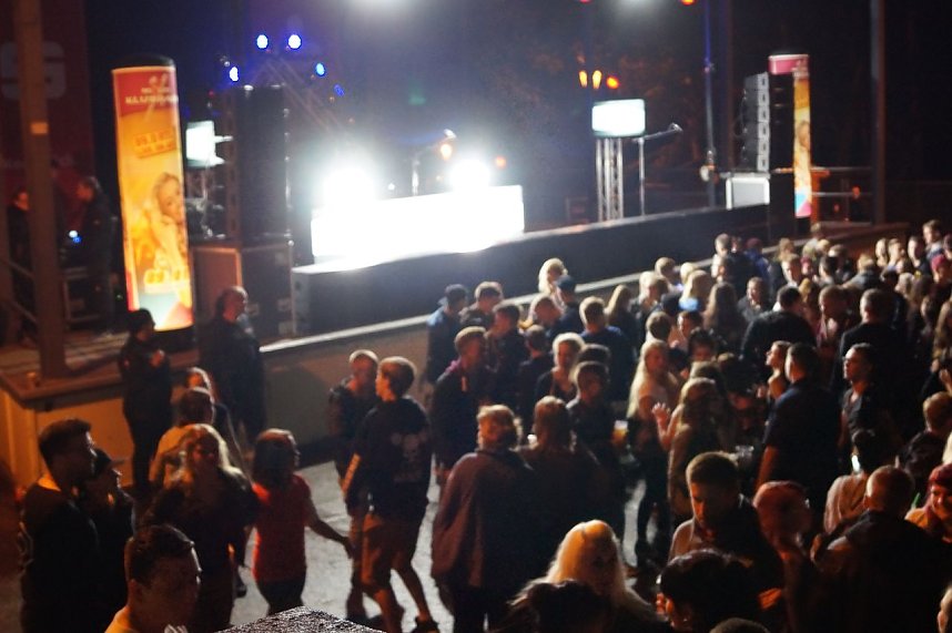 Open-Air-Dancefloor im Gehege