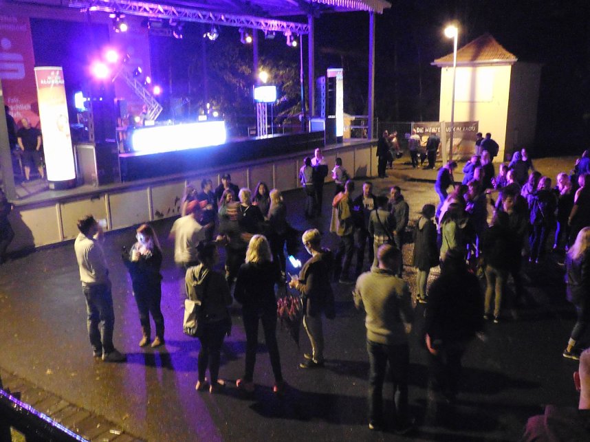 Open-Air-Dancefloor im Gehege