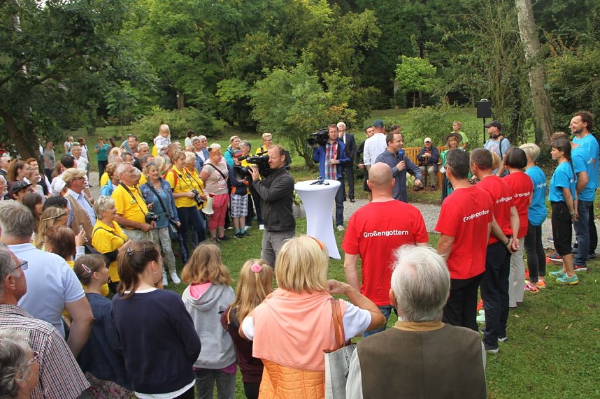 F&uuml;nf f&uuml;r Hohenrode - im Park k&auml;mpften die Nordh&auml;user heute um den Einzug in die Finalrunde der mdr Sendung "Mach dich ran"