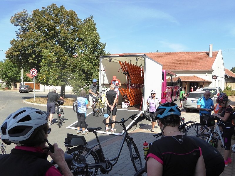 Mit dem Rad von Prag nach Dresden