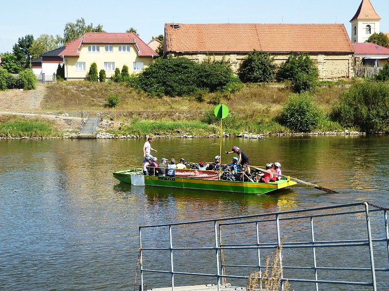 Mit dem Rad von Prag nach Dresden