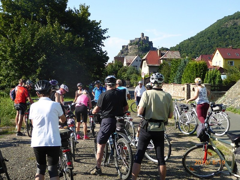 Mit dem Rad von Prag nach Dresden