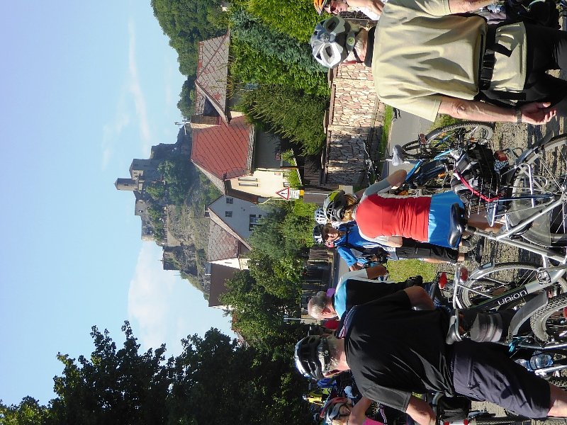 Mit dem Rad von Prag nach Dresden