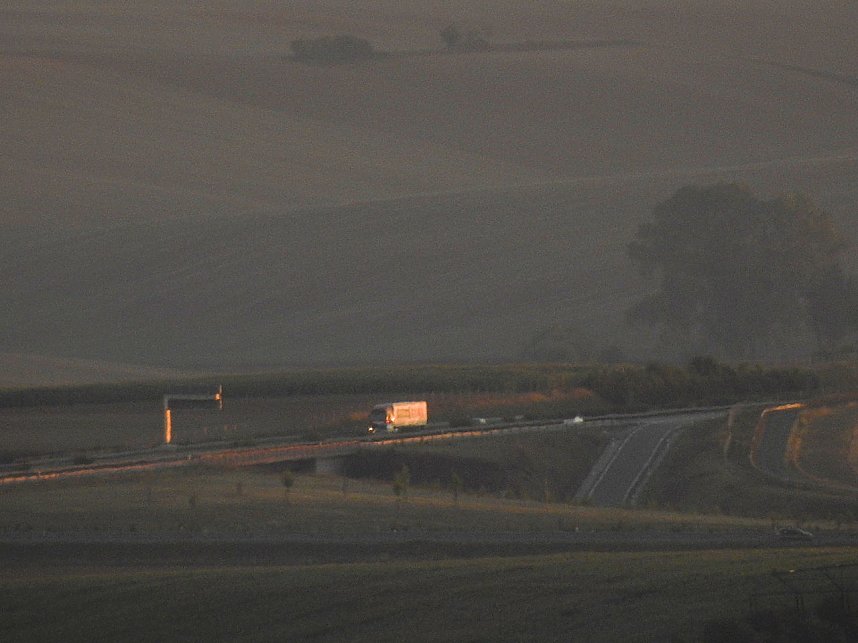 Sonnenuntergang &uuml;ber dem S&uuml;dharz