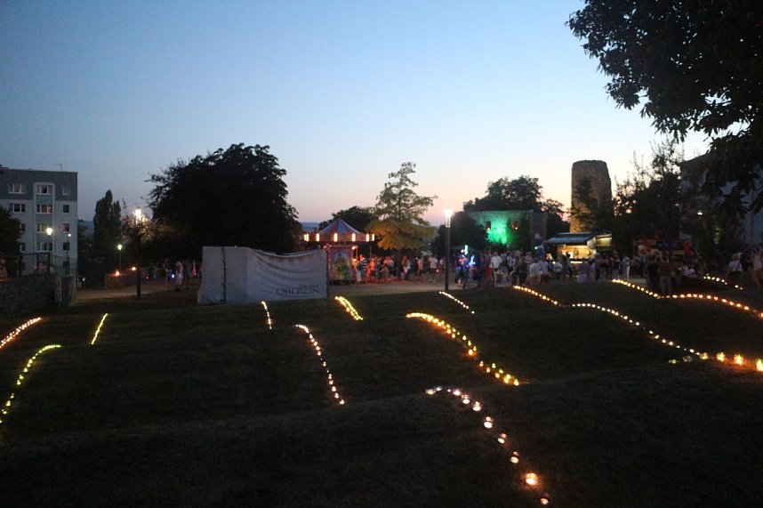 Lichterfest 2016 auf dem Petersberg in Nordhausen