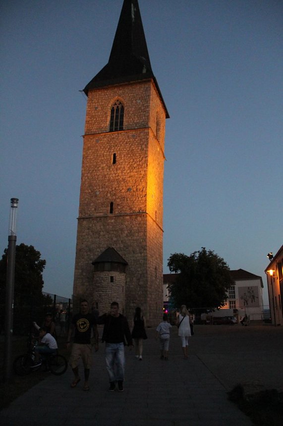 Lichterfest 2016 auf dem Petersberg in Nordhausen