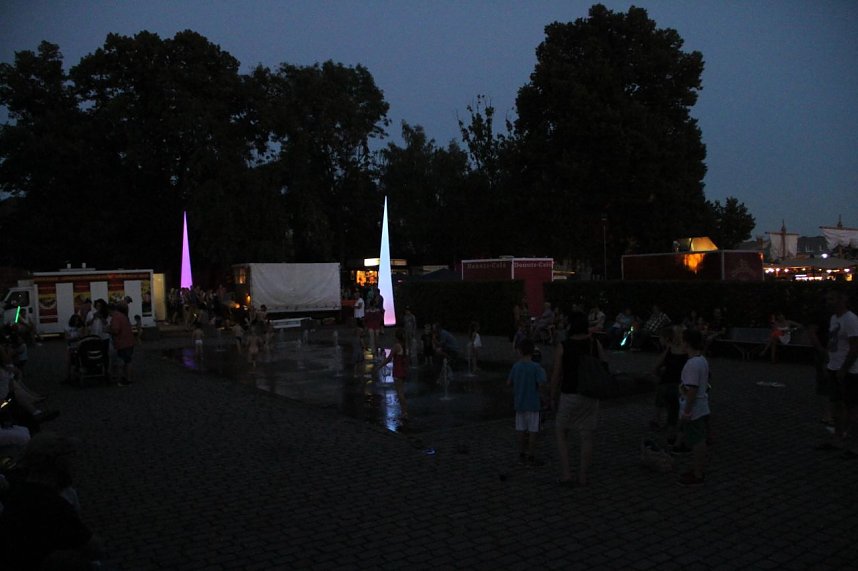 Lichterfest 2016 auf dem Petersberg in Nordhausen