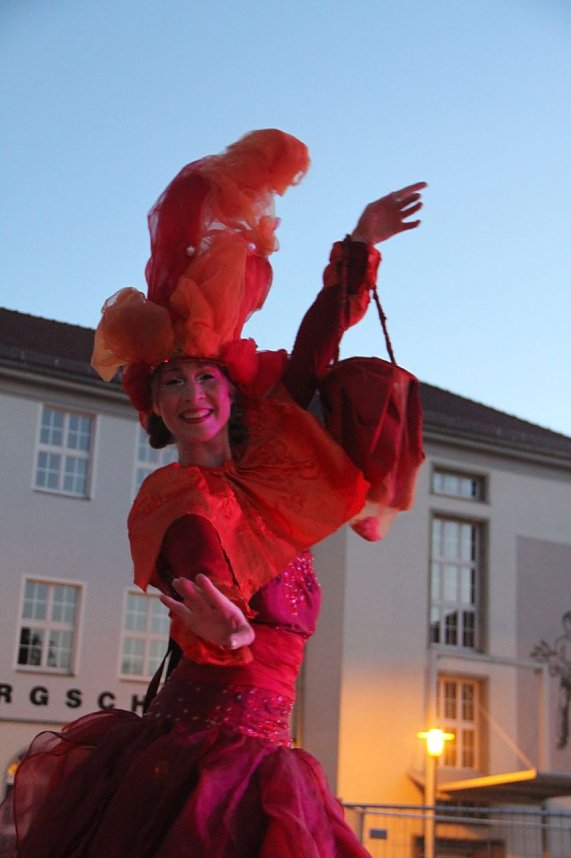 Lichterfest 2016 auf dem Petersberg in Nordhausen