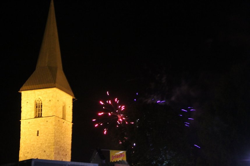 Lichterfest 2016 auf dem Petersberg in Nordhausen