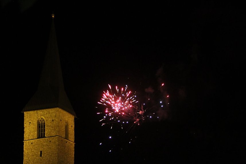 Lichterfest 2016 auf dem Petersberg in Nordhausen