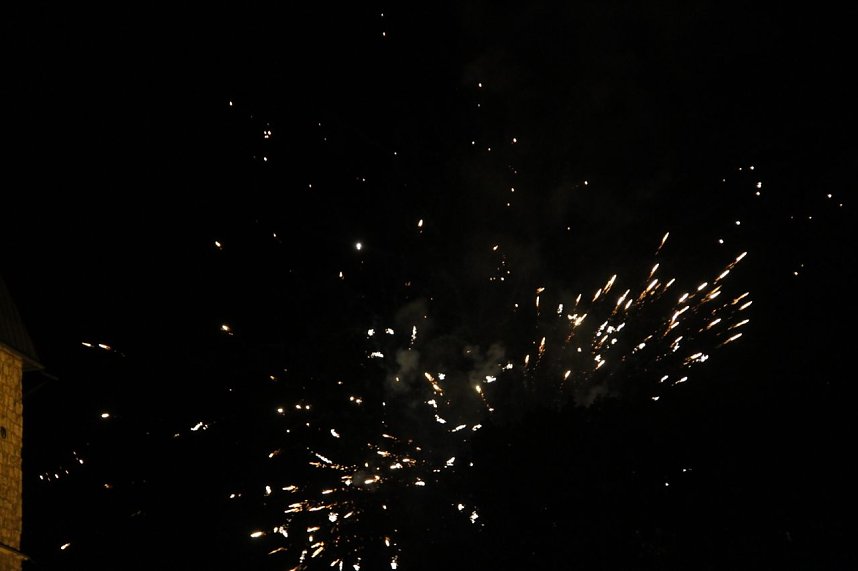 Lichterfest 2016 auf dem Petersberg in Nordhausen