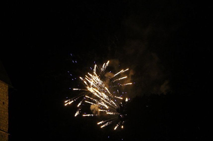 Lichterfest 2016 auf dem Petersberg in Nordhausen