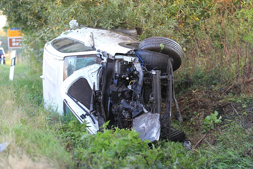 Unfall zwischen H&uuml;nstein und Hainrode