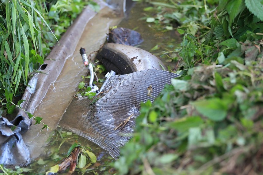 Unfall zwischen H&uuml;nstein und Hainrode