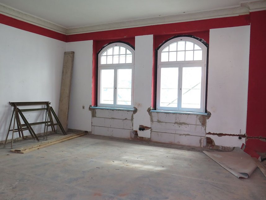 Gro&szlig;z&uuml;gige R&auml;ume sind angedacht