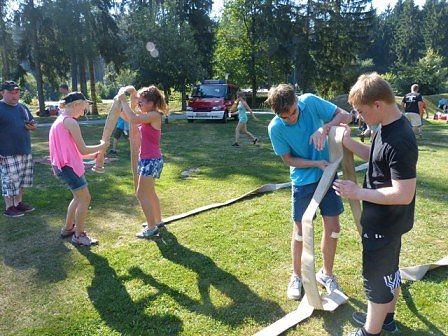 Zeltlager der Jugendfeuerwehren
