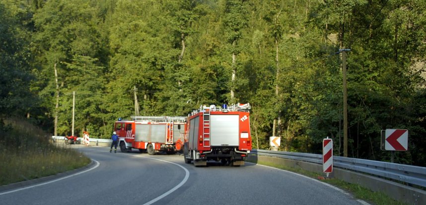 Unfall auf der B 81