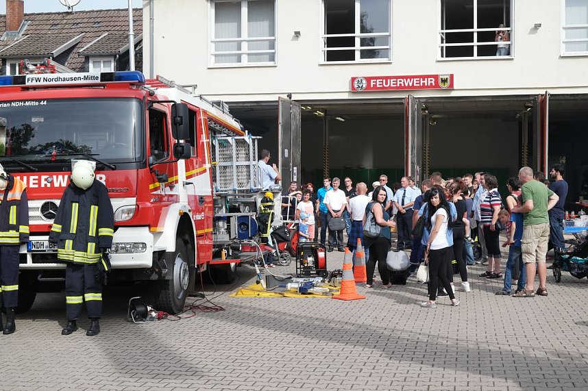 Tag der Offenen T&uuml;r der Freiwilligen Feuerwehr Nordhausen-Mitte