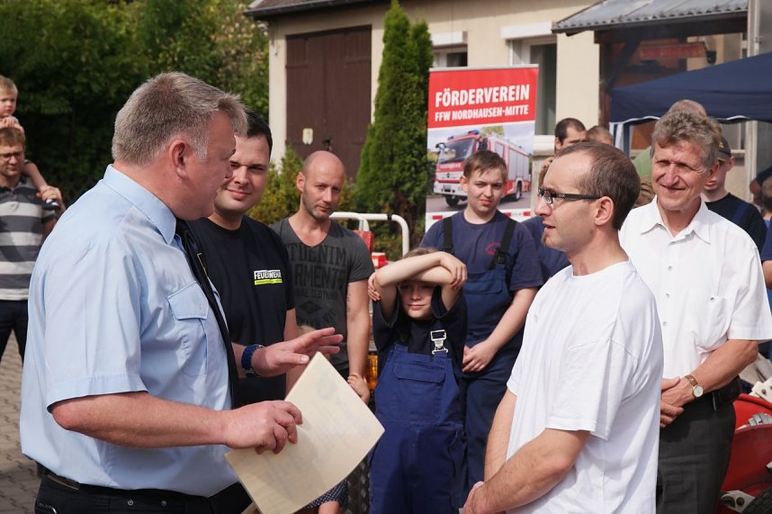 Tag der Offenen T&uuml;r der Freiwilligen Feuerwehr Nordhausen-Mitte