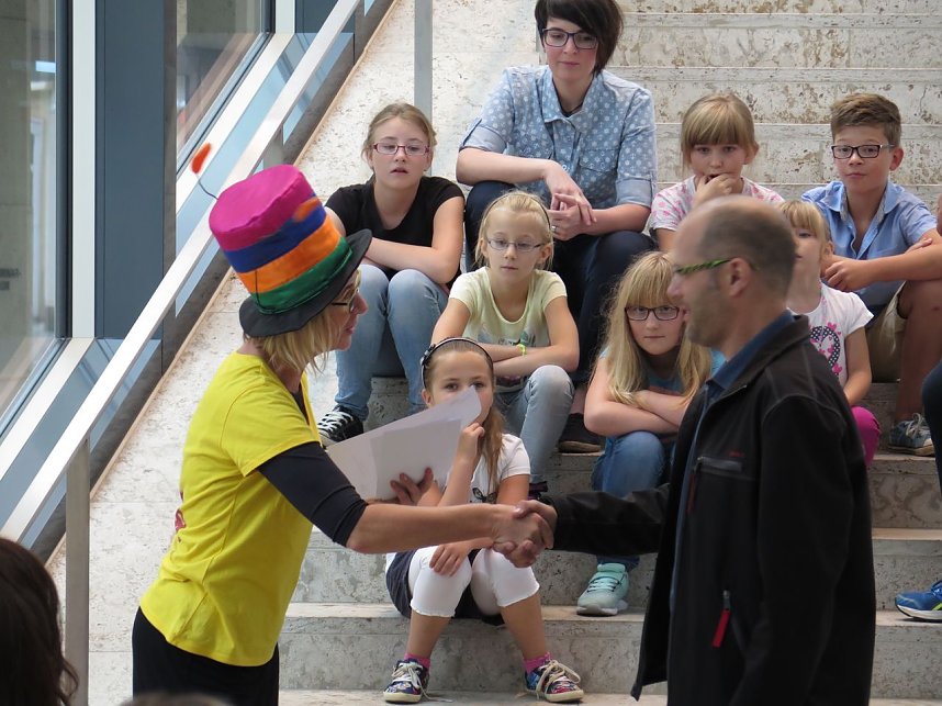 Taufe eines neuen Treppenk&auml;fers