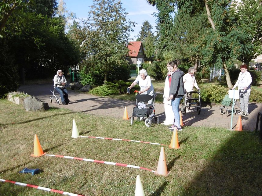 Sport frei im Pflegeheim