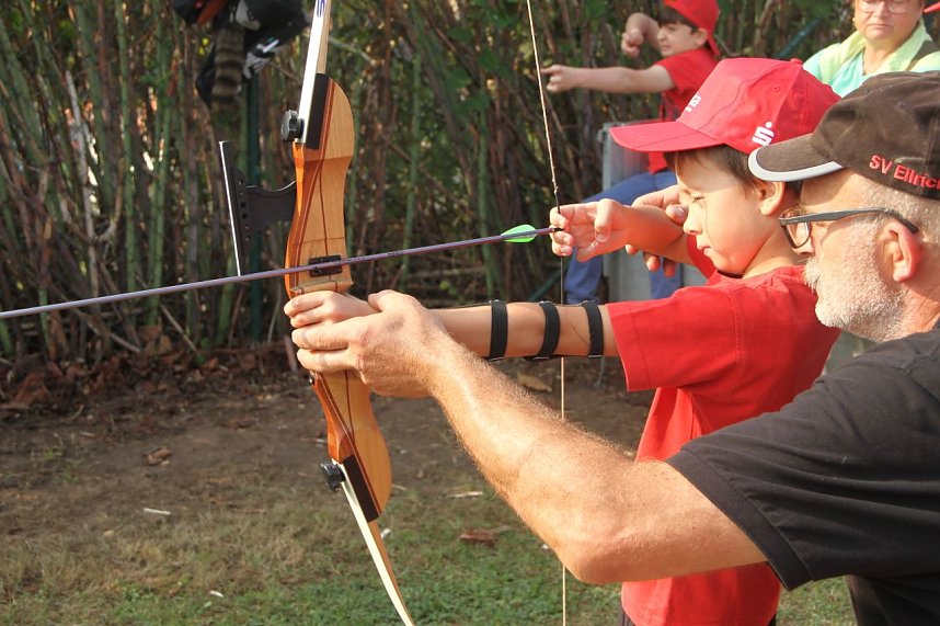 Grundschulsporttag auf dem Hohekreuz-Sportplatz